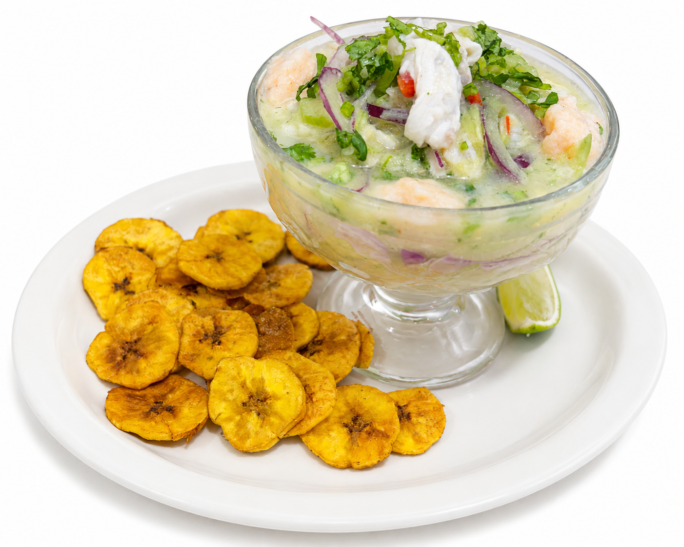 Ceviche de Camaron- Shrimp Ceviche