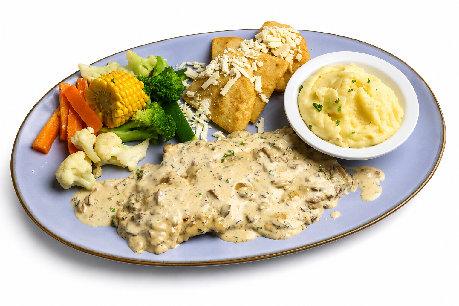 Pechuga de Pollo en Salsa de Hongos | Chicken in Mushroom Sauce
