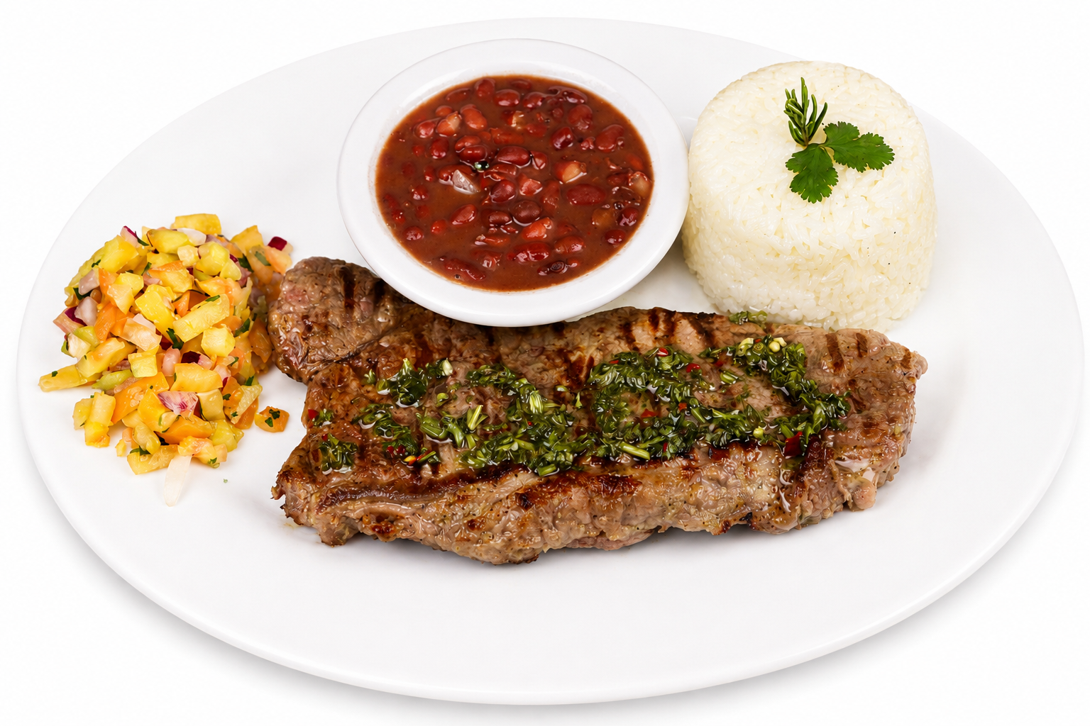 Lomito Salvadoreño | Salvadoran New York Steak