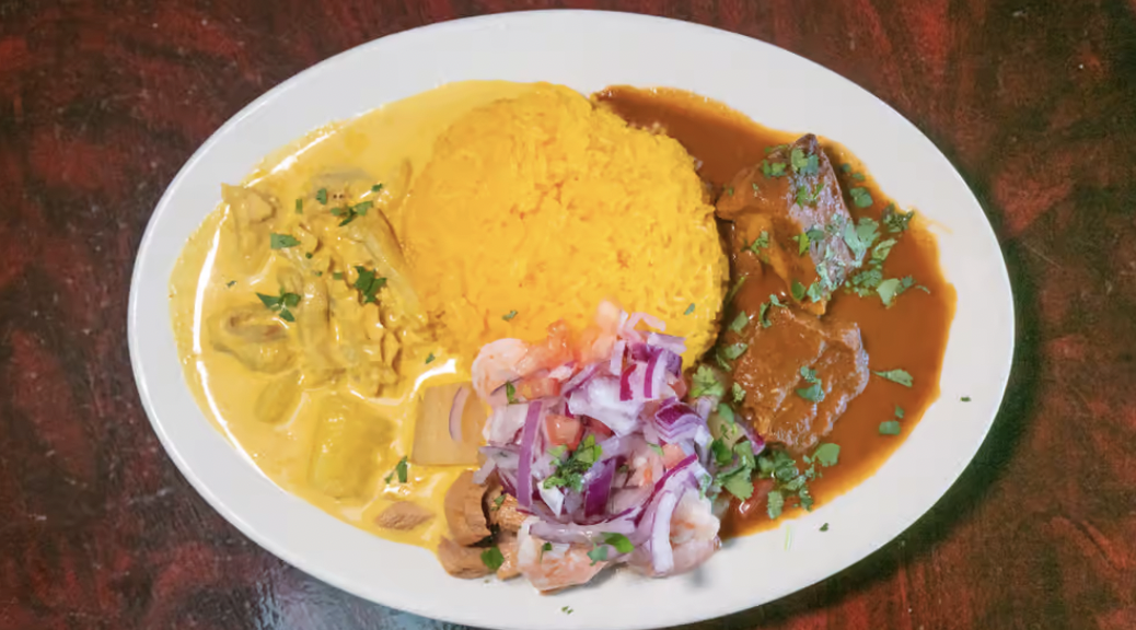 Bandera / Combination of Ecuadorian Dishes