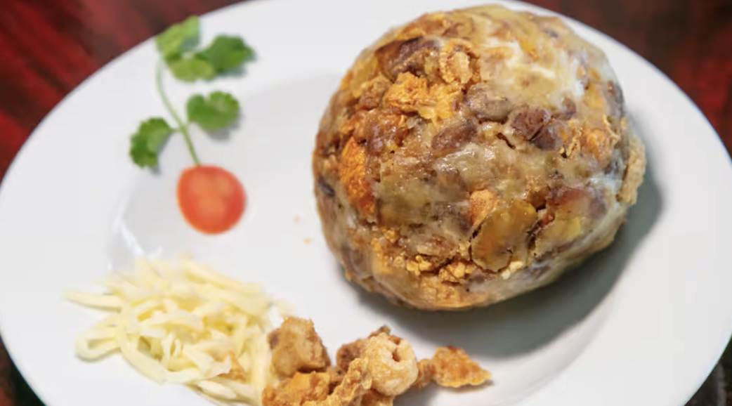Bolón Mixto / Mixed Green Plantain Ball