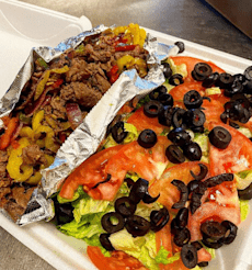 Grilled Philly Steak Salad
