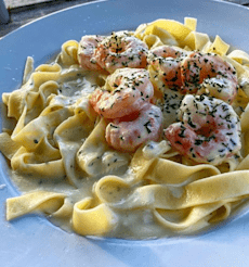 Shrimp Scampi with Spaghetti or Linguini