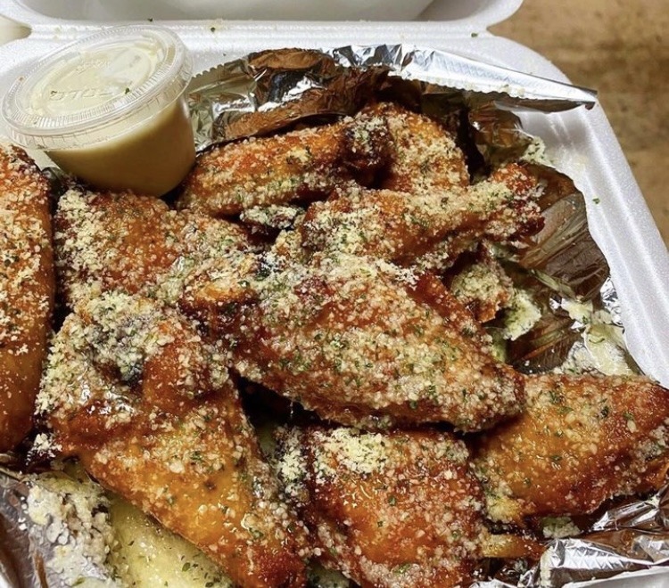 Garlic Parm Wings