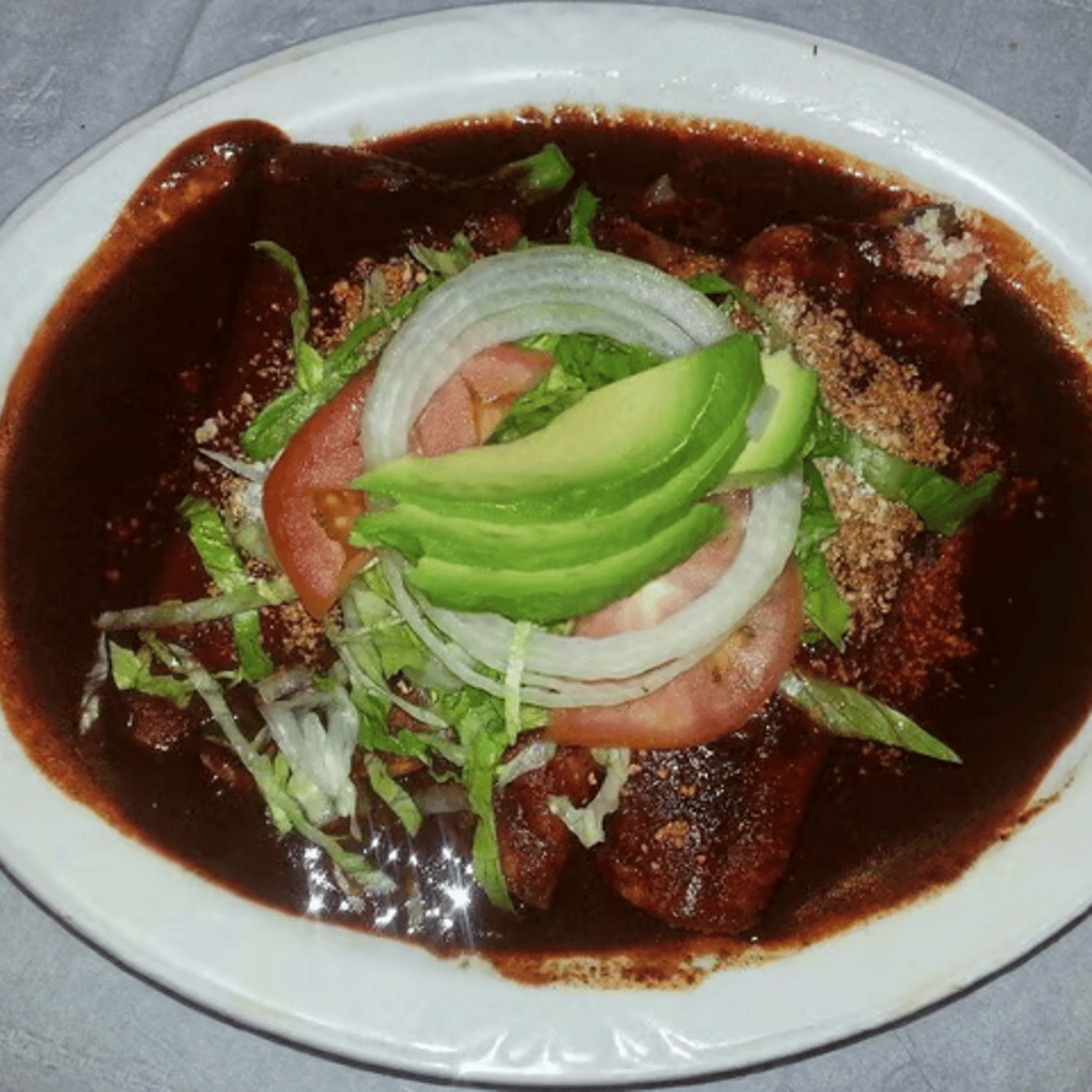 Enchiladas de Mole