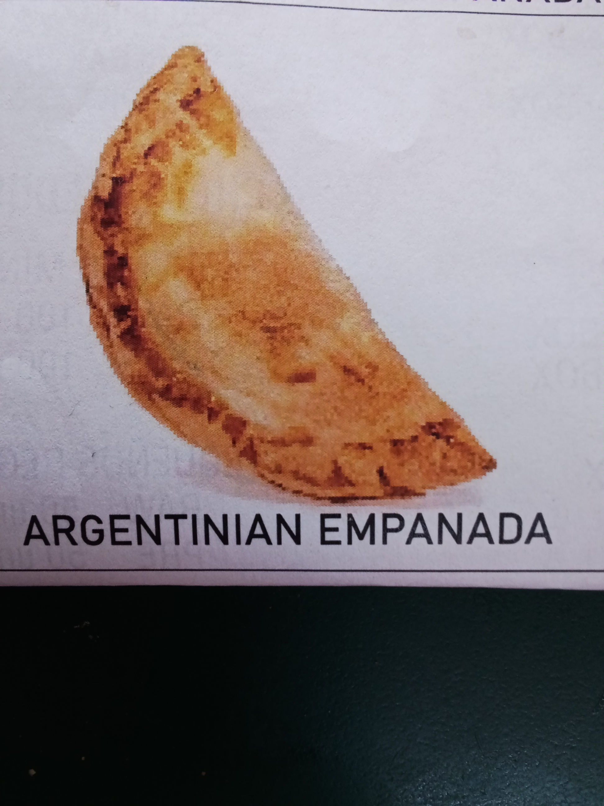 Empanada Chicken freshly baked Argentina style