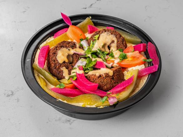 Falafel With Hummus Platter