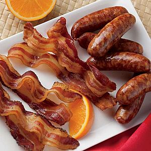 Bacon or Sausage Sandwich