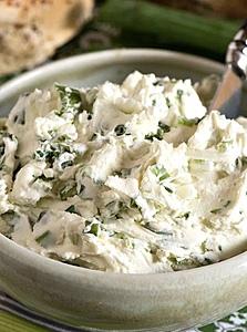 Scallion Cream Cheese by the lb