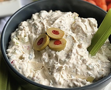 Olive Cream Cheese by the lb