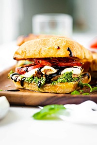 Chicken Caprese Sandwich