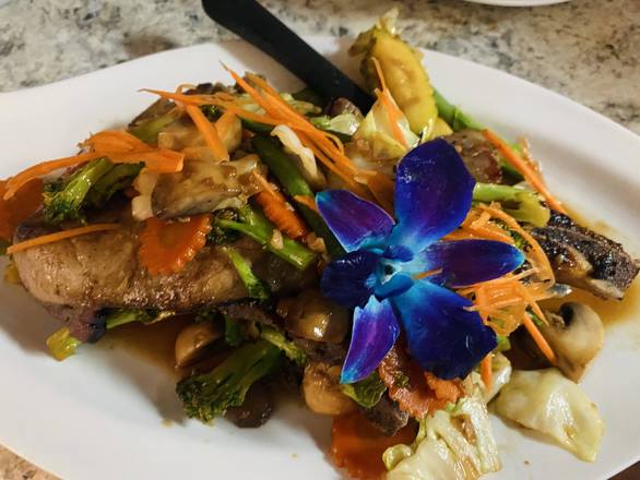 Pork Chop Garlic