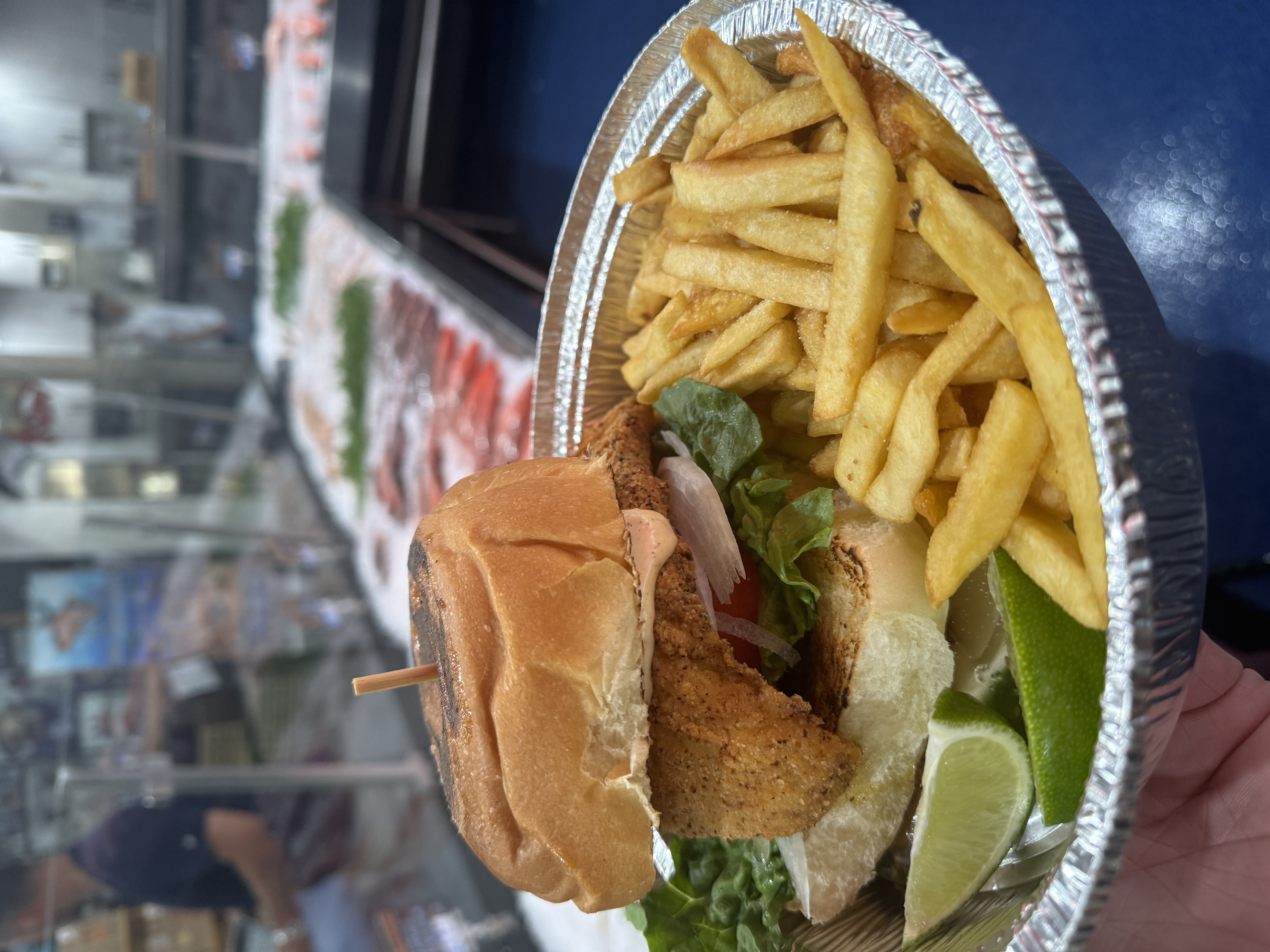 Grouper sandwich