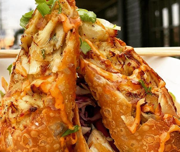 Seafood Egg Rolls