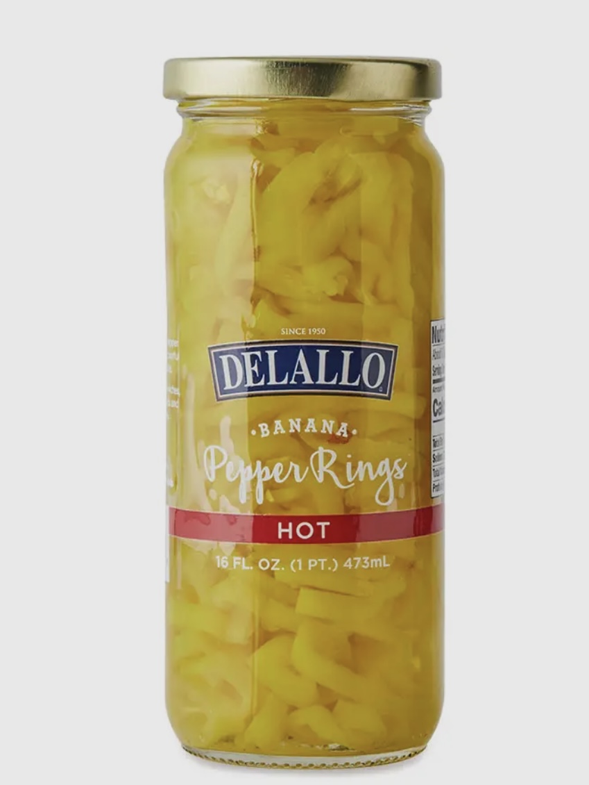 Hot Banana Pepper Rings