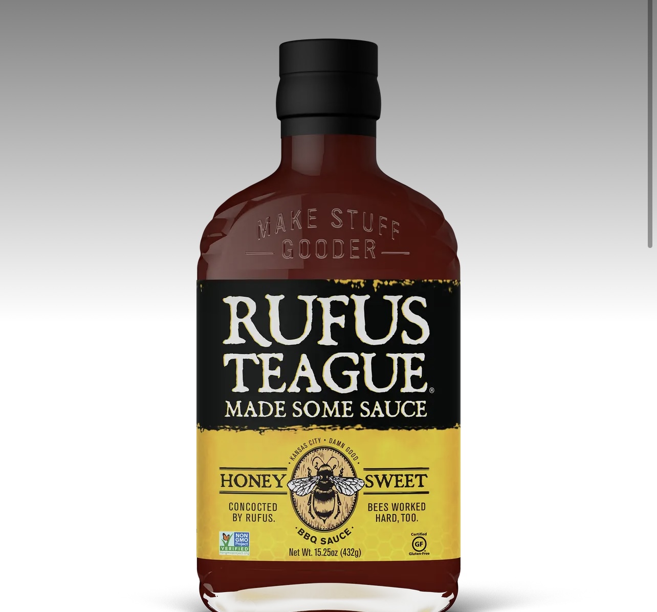 Rufus Teague sweet honey bbq sauce