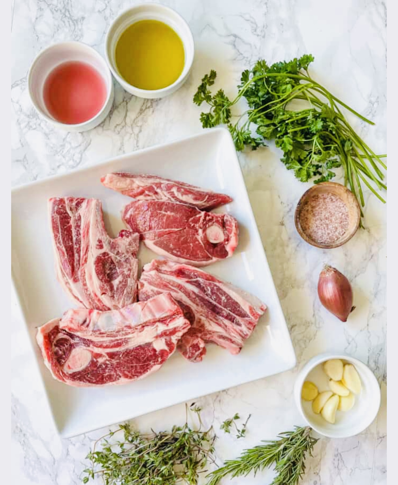 Shoulder lamb chops(5 pounds )