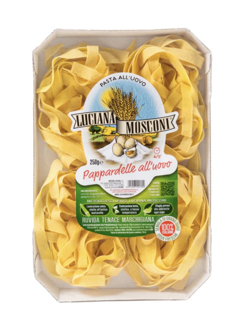 Pappardelle Nest, Egg Pasta, Tray
