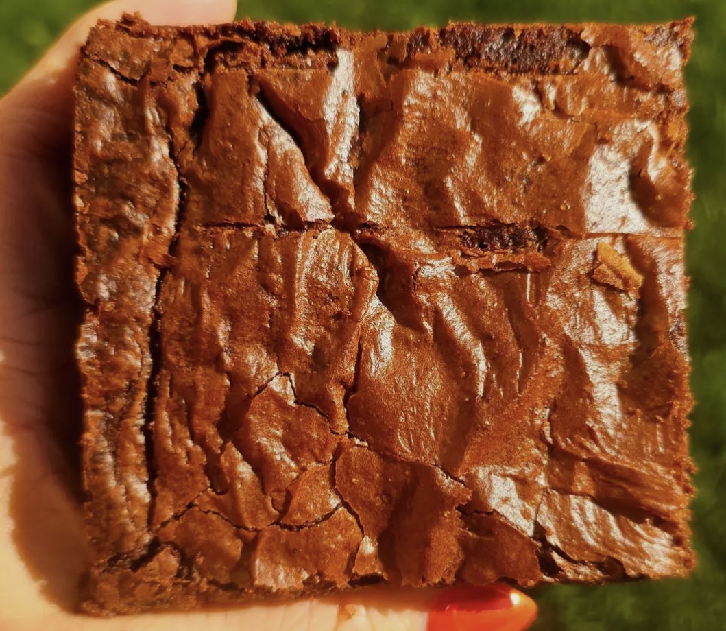 Chewy Fudgy Chocolate Brownie