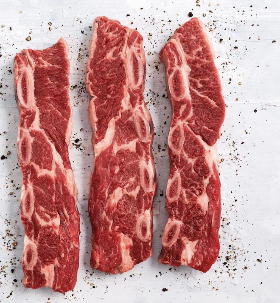 Flanken Style Beef Ribs