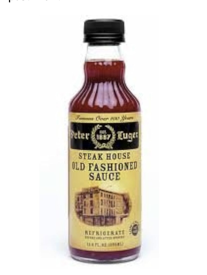 Peter Luger steak sauce