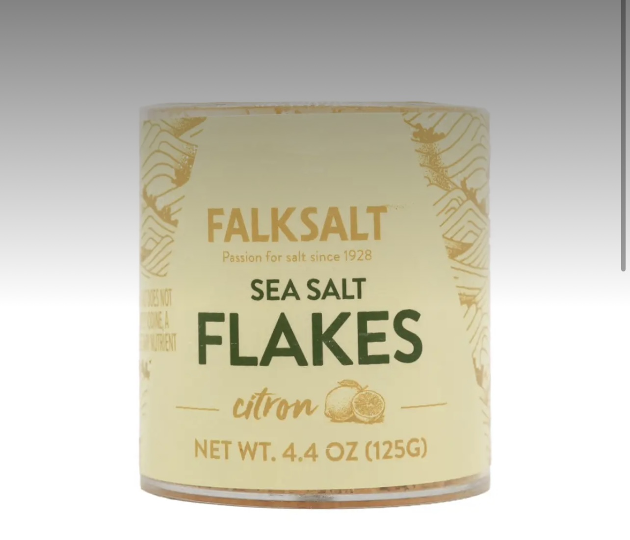 Citron sea salt flakes