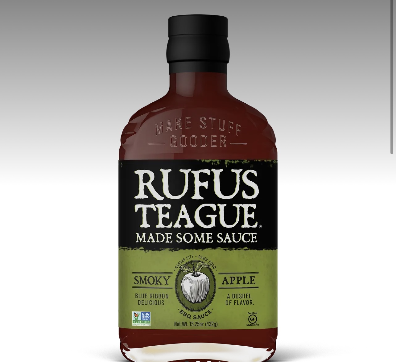 Rufus Teague Smoky Apple BBQ Sauce