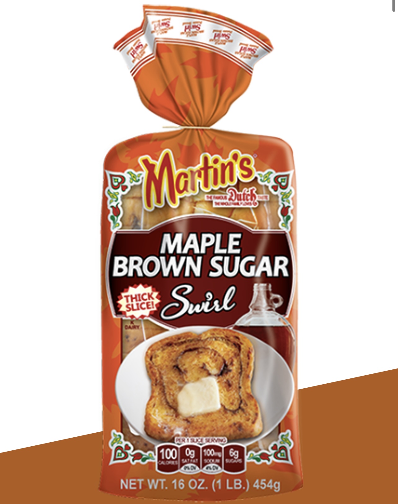 Maple Brown Sugar Swirl Potato Bread