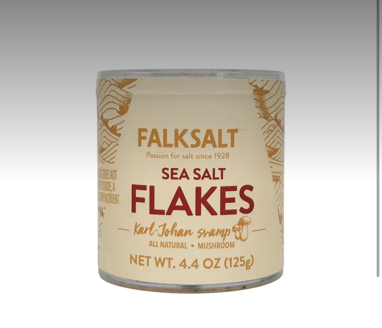 Mushroom sea salt flakes