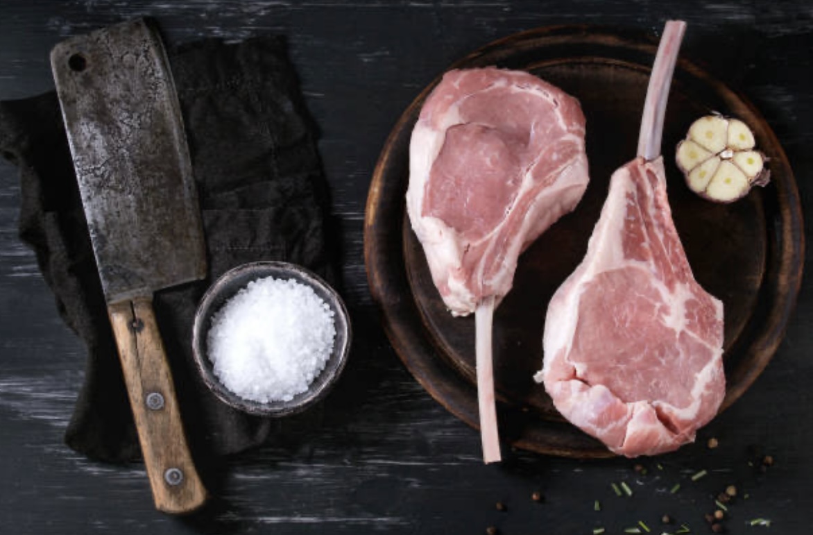 Rib veal chops (30$ each )