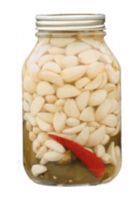 Spicy Pickled Garlic