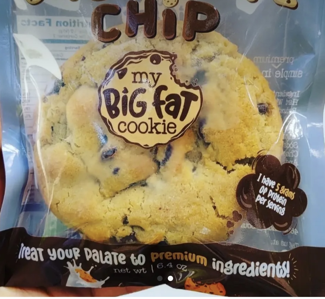 My big fat chocolate chip cookie