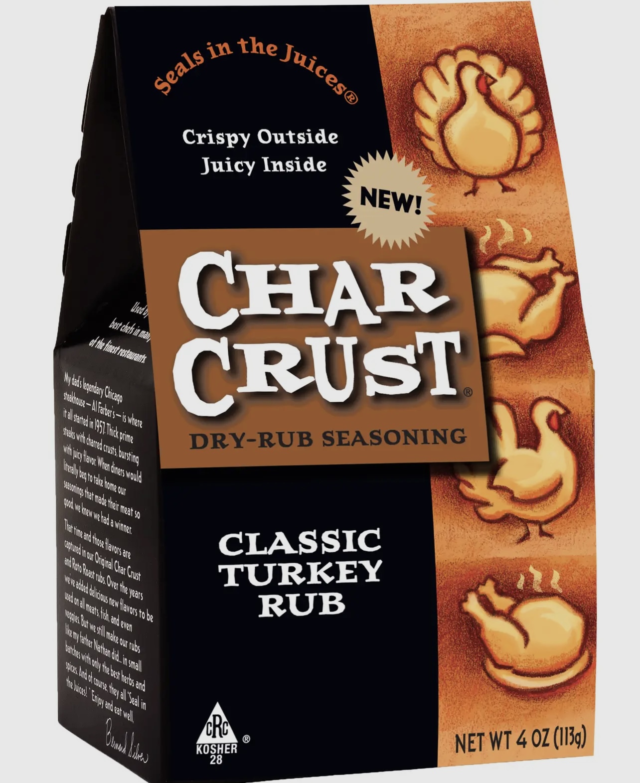 Char crust dry rub seasoning classic Turkey Rub