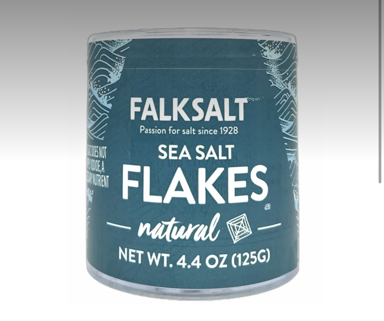 Natural sea salt flakes