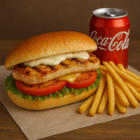 Grilled Chicken Sandwich Combo