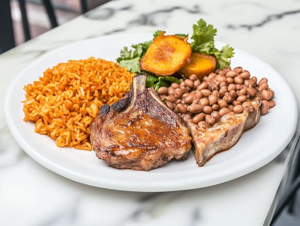 Fried Pork Chop Plate