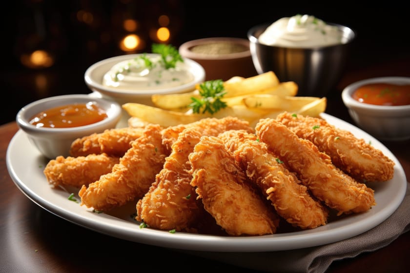 Crispy Tender and Fries Combo