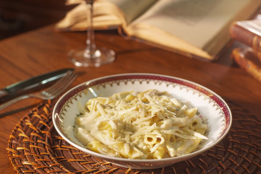 Penne With Alfredo Sauce