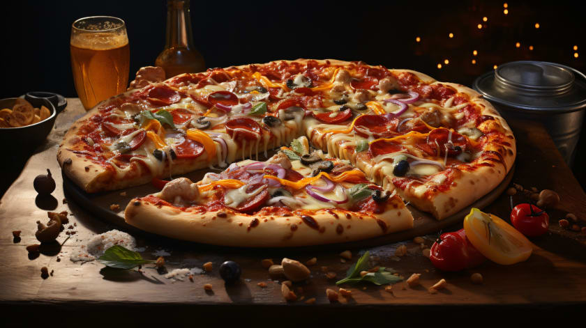 Large Super Pizza