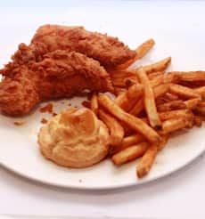 Cajun Tender and Fries Combo