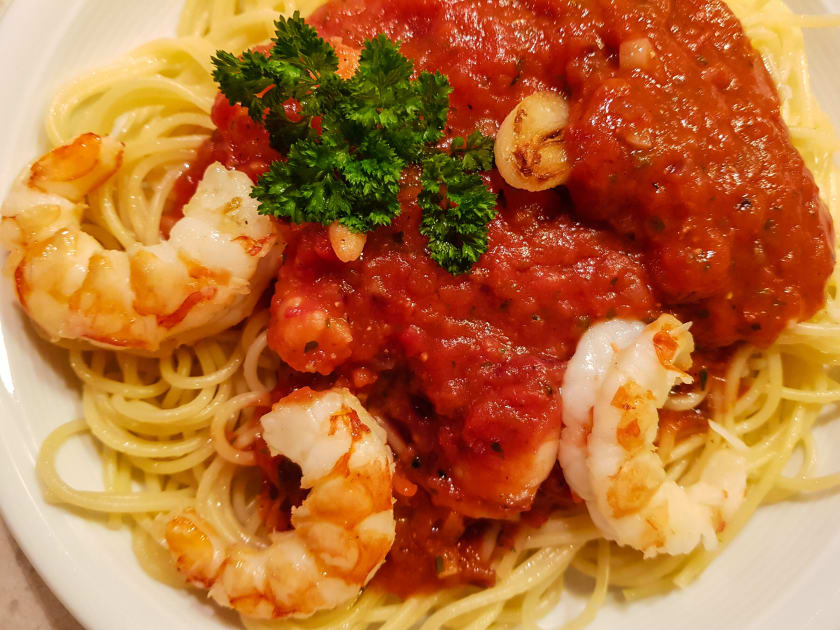 Shrimp Parmigiana