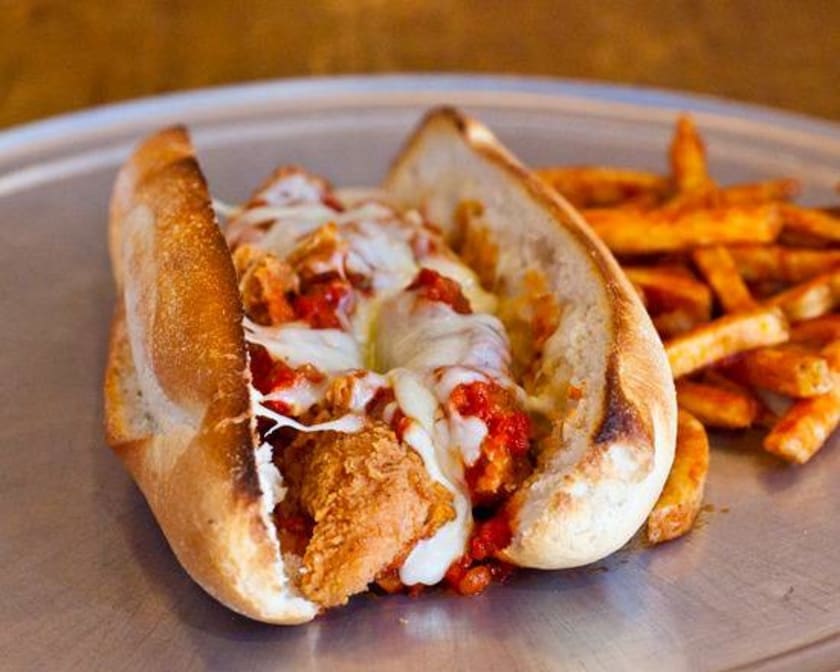 Chicken Parmigiana Sandwich