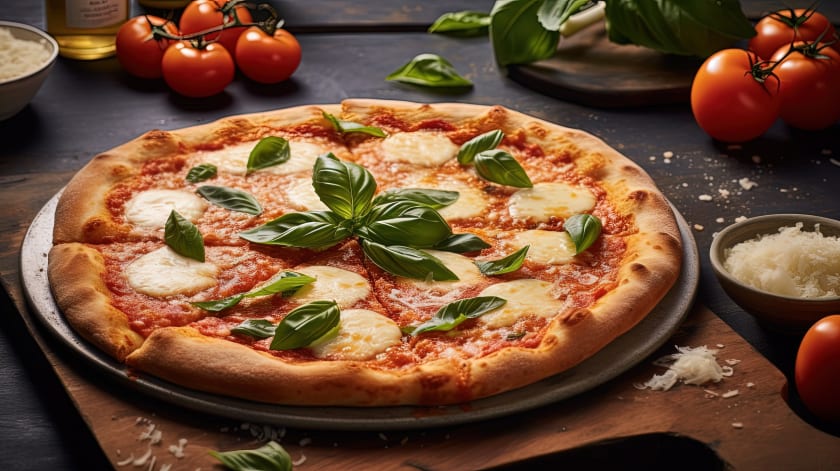 Gluten Free Vodka Sauce Pizza With Fresh Mozzarella