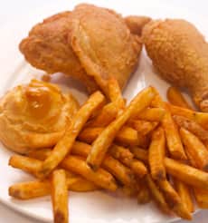 Cajun Chicken and Fries Combo