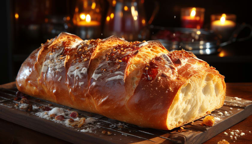 Vegan Cheese Stromboli