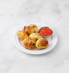Garlic Rolls with Tomato Sauce