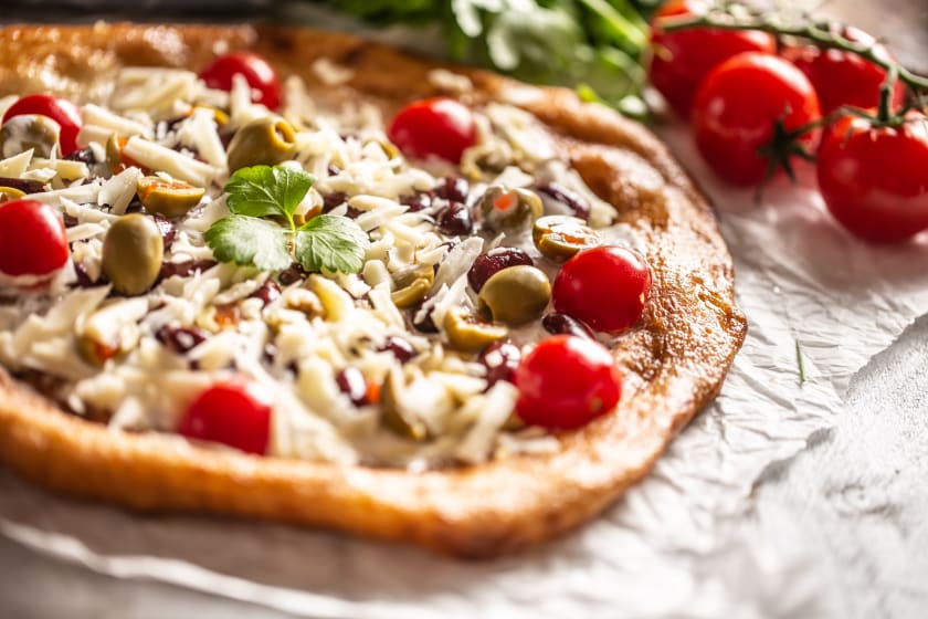 Large Vegan Super Pizza