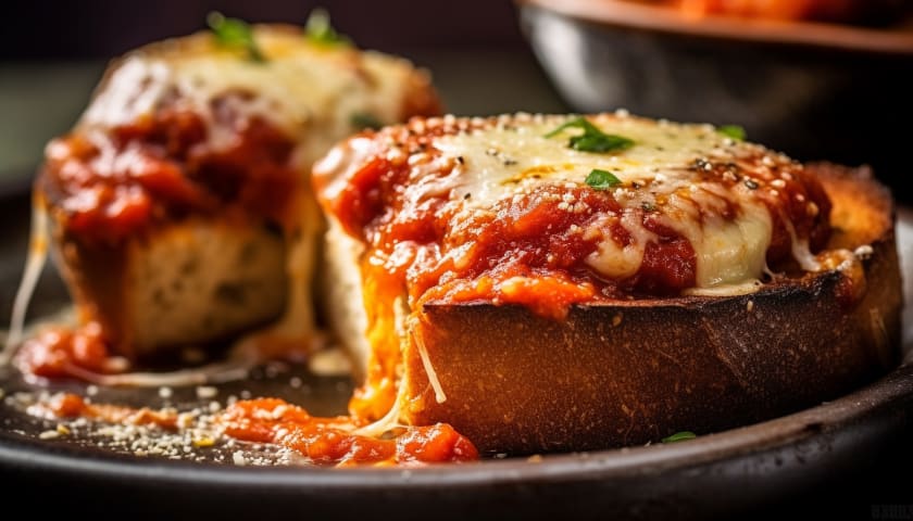 Vegan Eggplant Parmigiana Sandwich