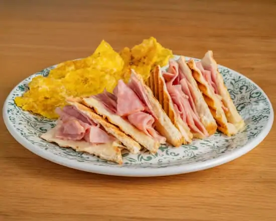 Ham and Cheese Sandwich "Grilled"