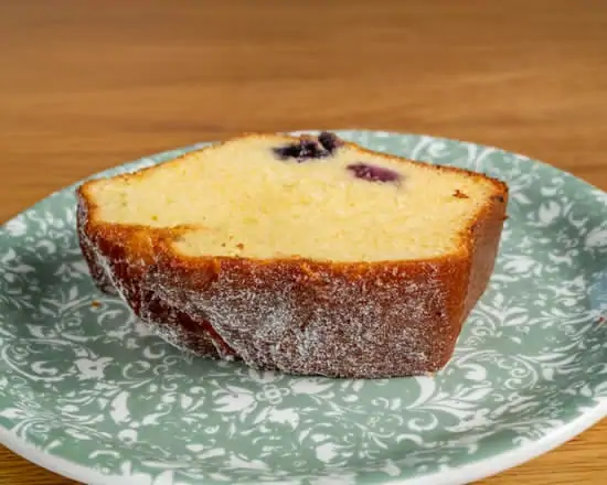 Bizcocho Lemon and Blueberries